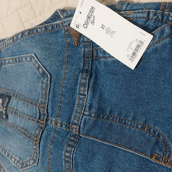 OshKosh B'gosh Blue Denim Kids Overalls - Picture 3 of 5
